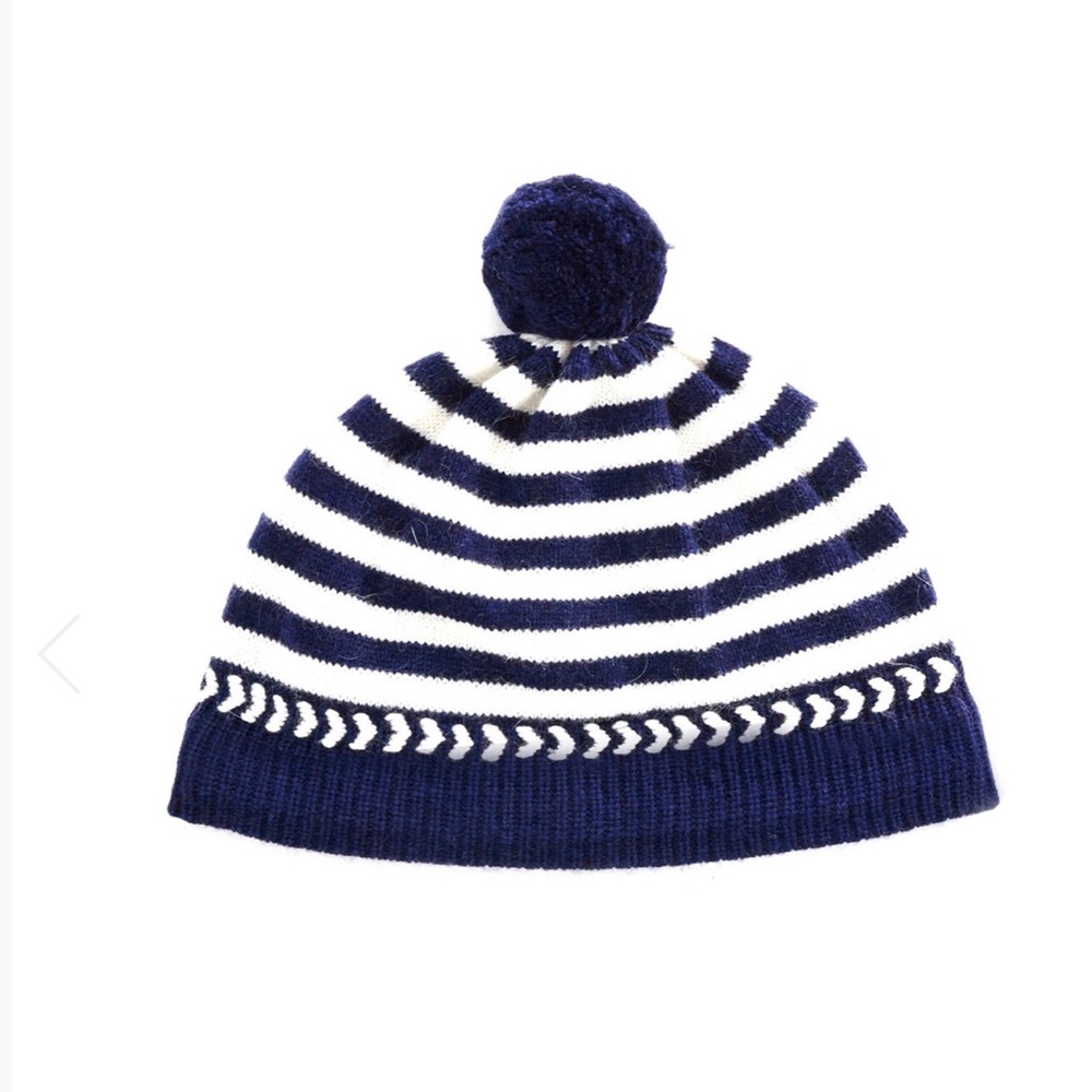 NWT Vineyard Vines Girls Nautical Navy Stripe Hat